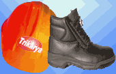 Safety Shoes & Helmet